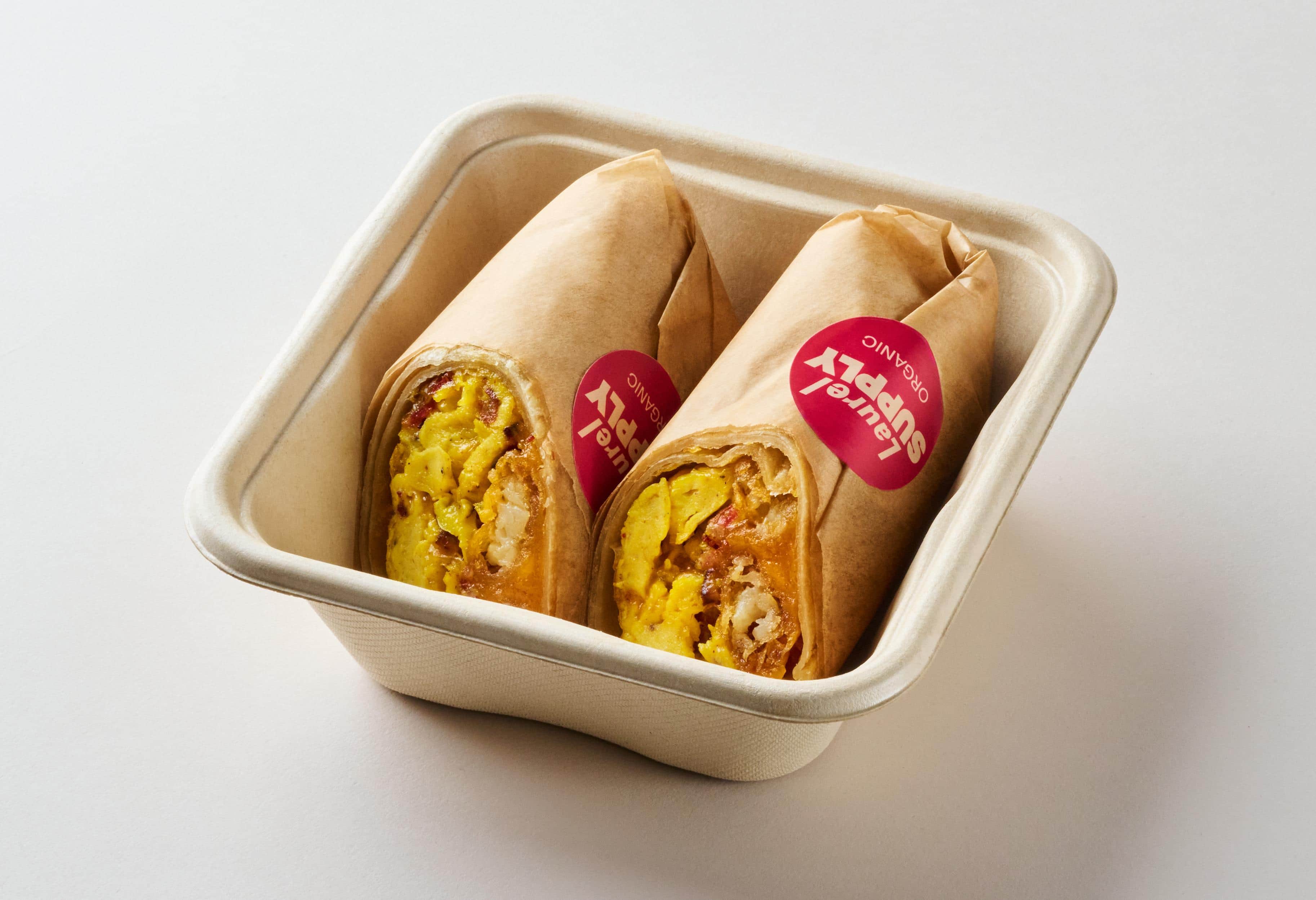 Organic Bacon Breakfast Burrito